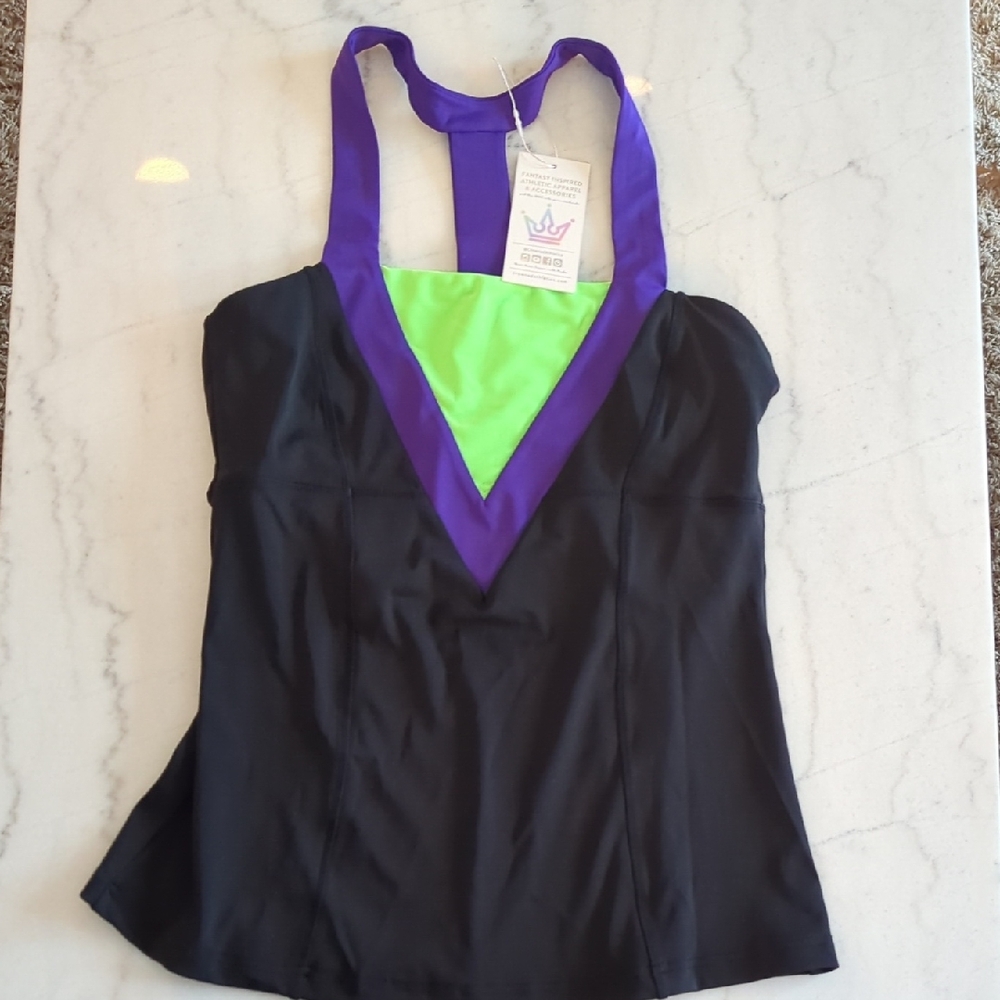 NWT Crowned Athletics Mal-evolent Villain Athletic Tank Top